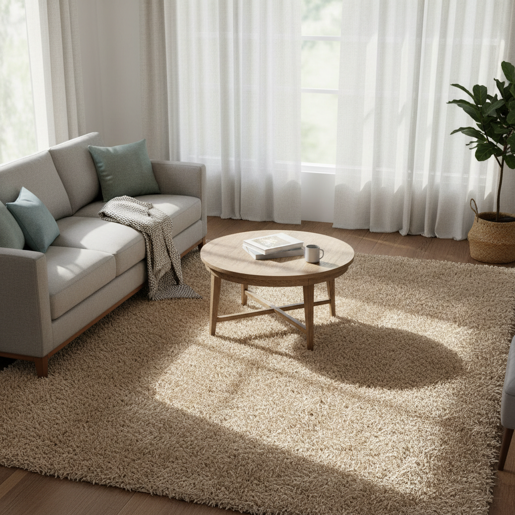How to Care for Your Fluffy Shag Area Rug in the Living Room: A Year-Round Maintenance Guide That Extends Its Life