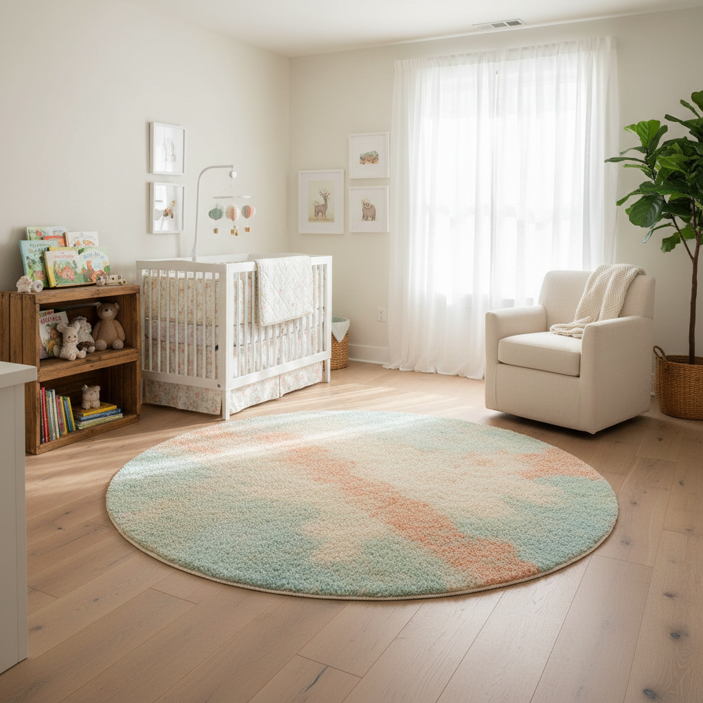 The 5 Mistakes People Make When Buying a Round Fluffy Area Rug for a Kids Nursery (And What to Do Instead)