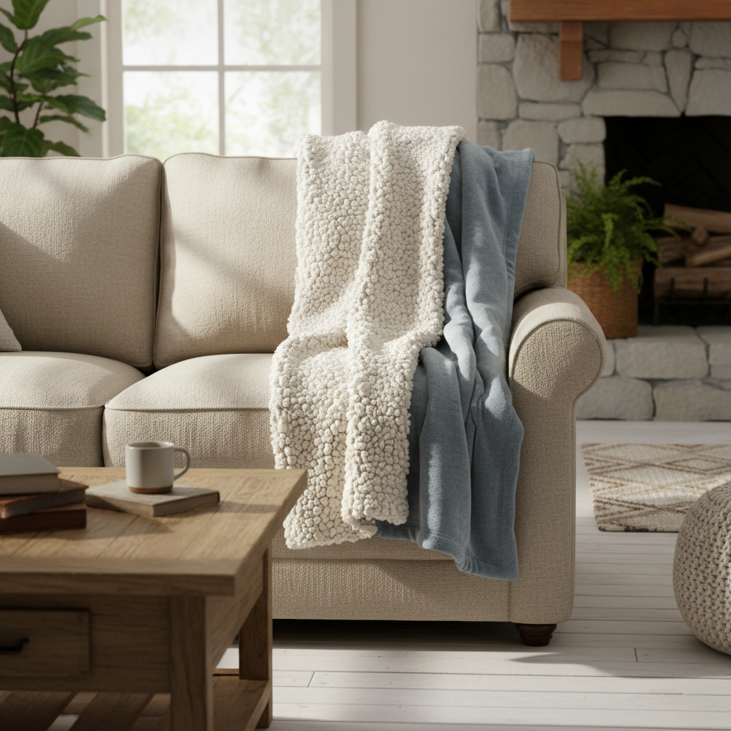 How to Care for Your Reversible Sherpa Throw Blanket: A Season-by-Season Maintenance Guide That Extends Its Life