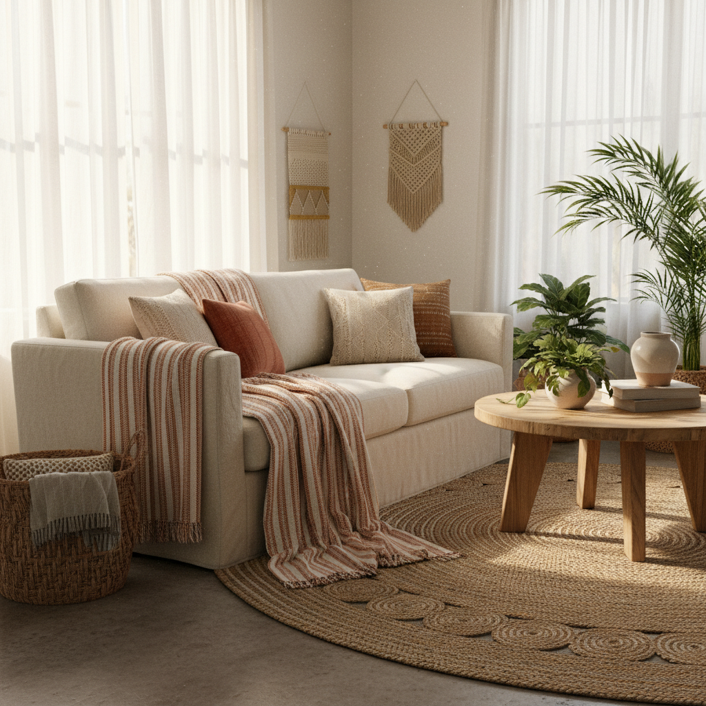 Buying a Boho Cotton Throw Blanket Around Your Couch: 3 Rules That Rule Out the Wrong Pick