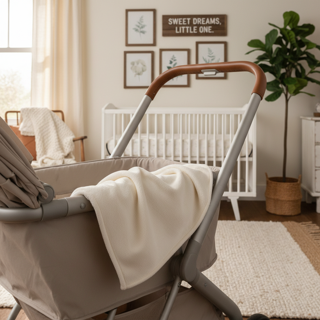 Soft Fleece Baby Blanket for Crib and Stroller, Decoded: How to Choose the Right Fabric and Size for Newborns, Toddlers, and Travel