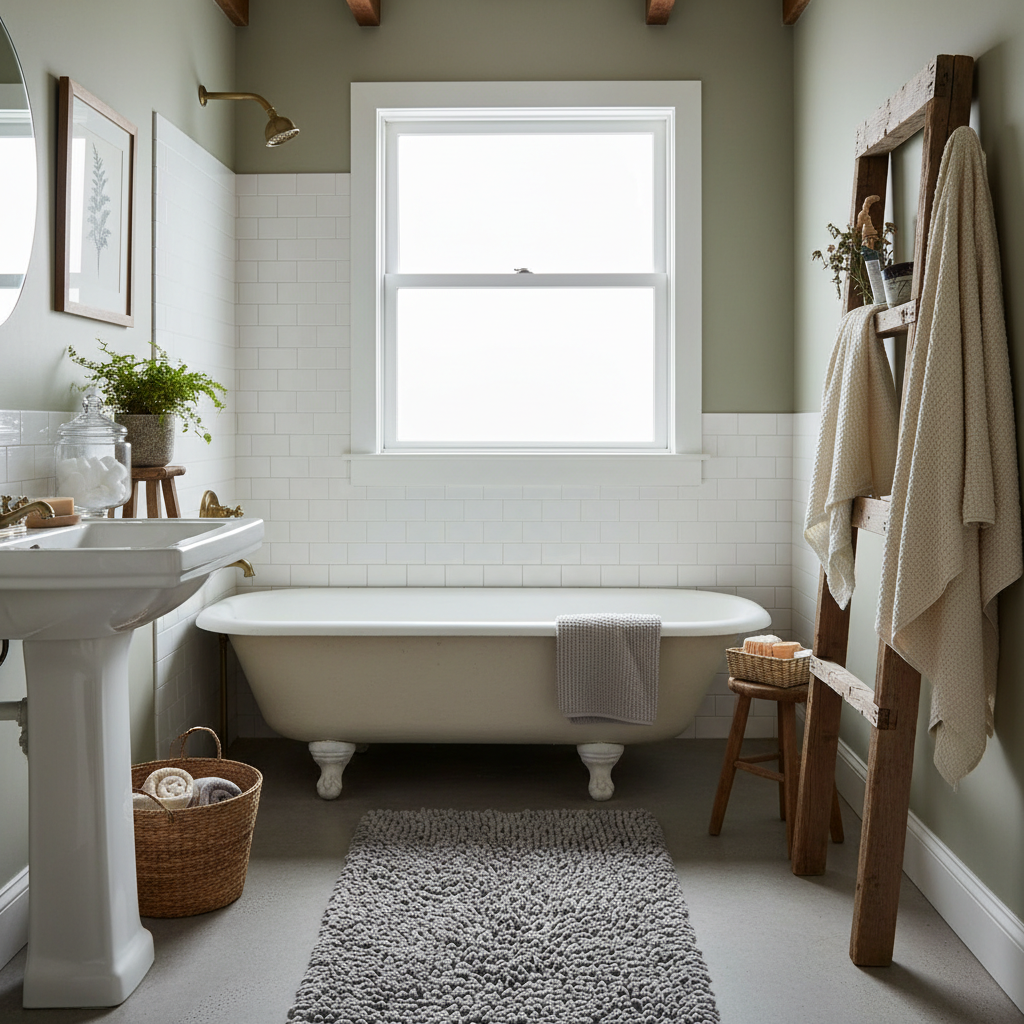 Small Space, Big Comfort: How to Use a Non Slip Absorbent Long Bath Rug in Your Shower Area