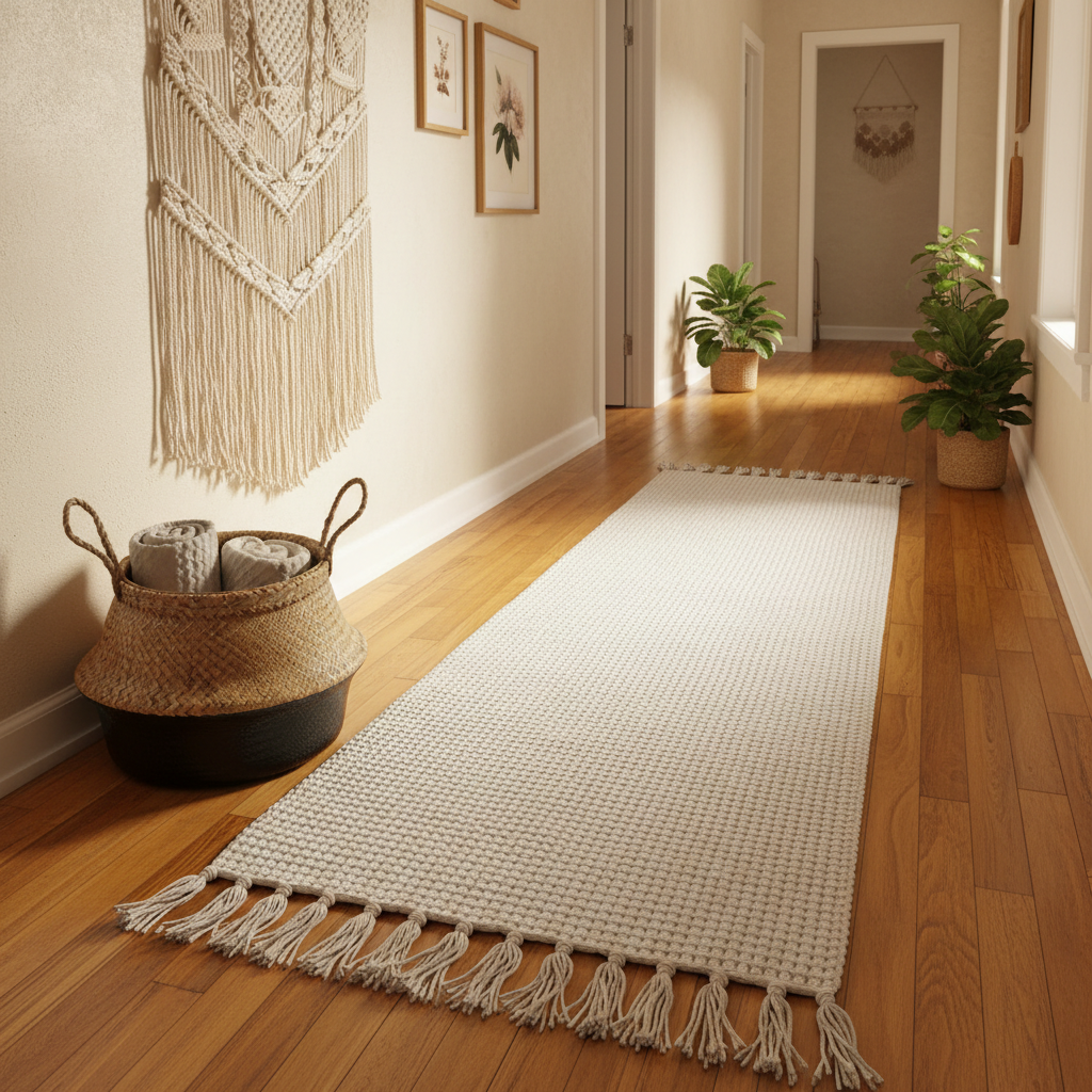 What Interior Stylists Know About Boho Waffle Bath Rugs with Tassels for Hallways That Most Buyers Don't