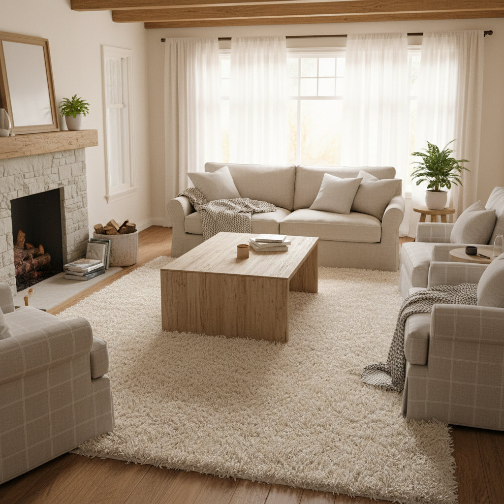 What Interior Designers Know About Soft Shaggy Cream Area Rugs That Most Buyers Don't
