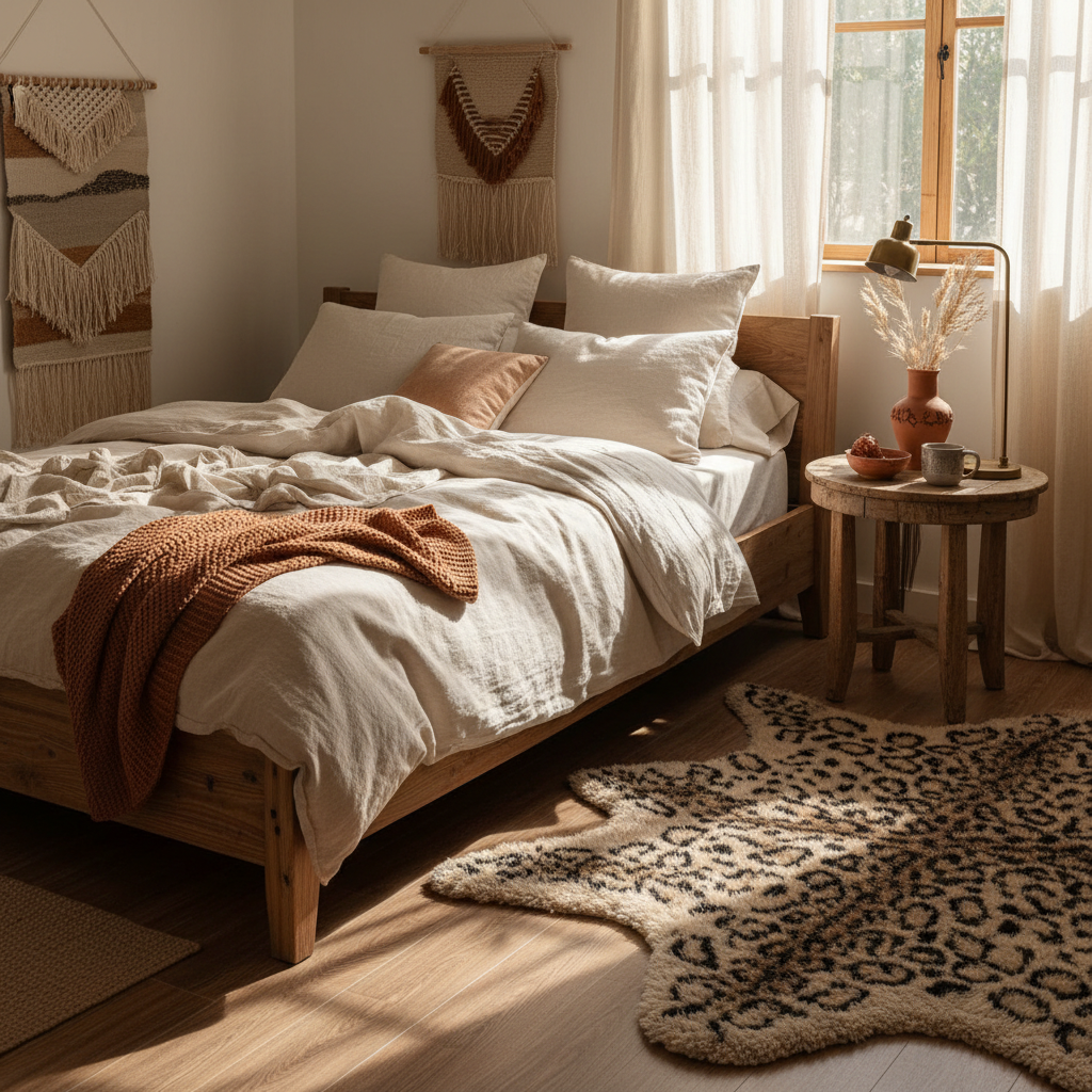 Fluffy Leopard Print Area Rug Bedroom Trends Worth Following — and 3 You Should Skip