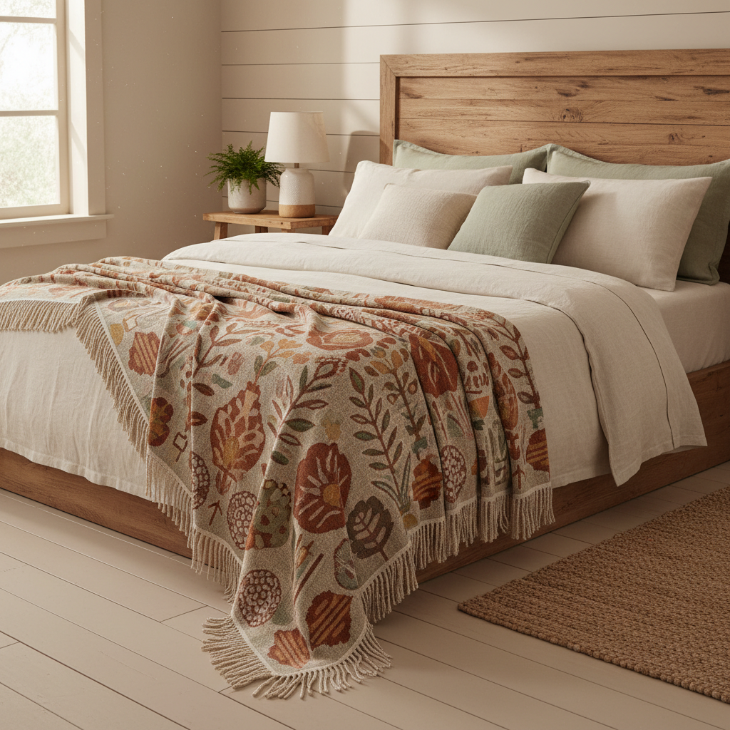 The Anatomy of a Great Soft Cotton Boho Throw Blanket for a King Bed: 7 Features That Actually Make a Difference