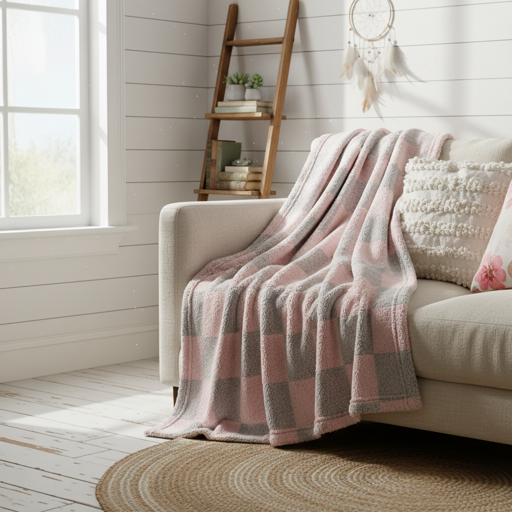 Soft Fleece Throw Blankets for the Couch in Girls' Spaces: A Room-by-Room Guide to Choosing the Coziest, Most Stylish Option