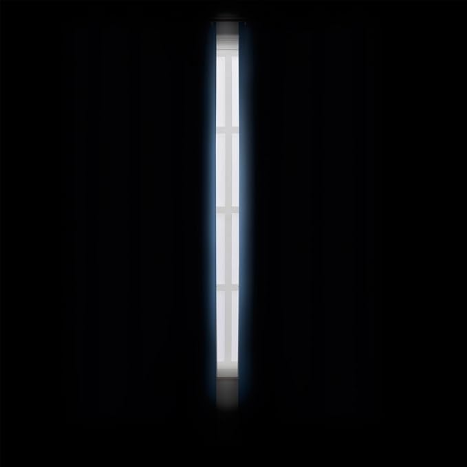 LEMOMO Blackout Curtains 52 x 90 Inch Long Sky Blue Curtains Set of 2 Panels Room Darkening Curtains for Bedroom and Living Room