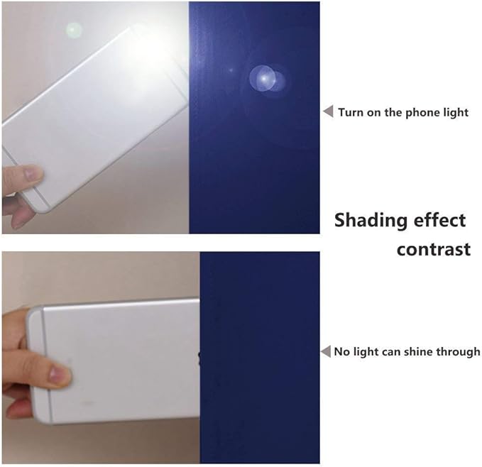 NICETOWN Total Shade Curtains and Draperies, Royal Blue, Package of 2, 62 inches Wide x 95 inches, LongHeavy-Duty Full Light Shading Drapes with Black Liner Backing for Villa/Hall/Dorm Window