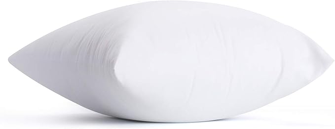 18 x 18 inches Pillow Inserts, Set of 4 Hypoallergenic Brushed Microfiber Liner Down Alternative Filled Square Cushion Throw Pillow