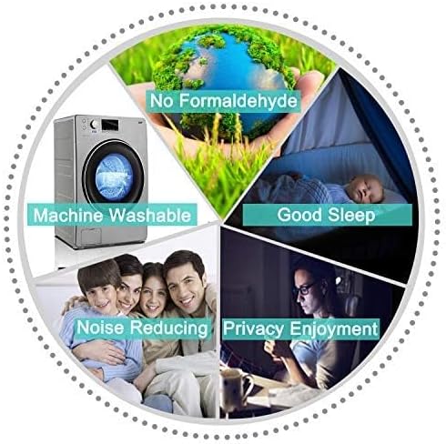 Yakamok Soft and Smooth Orange Blackout Curtains for Bedroom - Grommet Thermal Insulated Room Darkening Curtains for Living Room, Set of 2 Panels (52 x 72Inch, Burnt Orange)