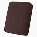 hyha Milk Silk Couch Cushion Covers, Soft Magic Sofa Covers Washable for Cushion Couch, Stretch Sectional Outdoor Cushion Covers for Patio Furniture with Elastic Bottom(Small, Chocolate)