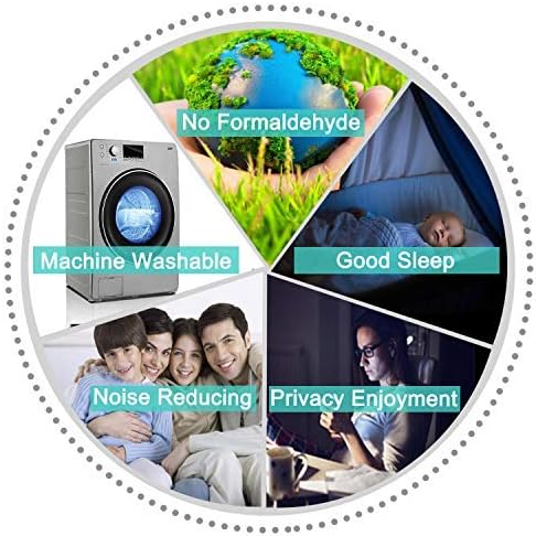 Yakamok Blackout Curtains for Bedroom,Thermal Insulated Blackout Grommet Top Drapes for Living Room,Sage Green,52x84 Inch, 2 Panels