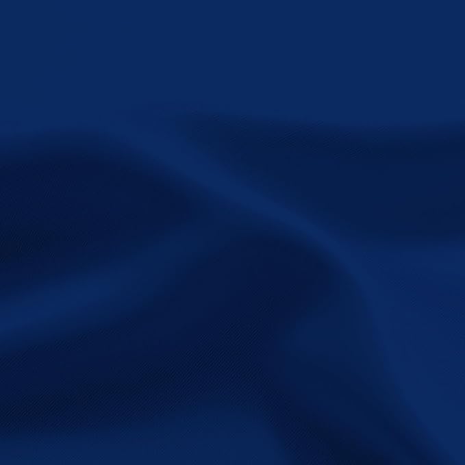 Yakamok Greyish White and Royal Blue Ombre Curtains,Light Blocking Curtains,Room Darkening Grommet Window Drapes for Bedroom(Royal Blue,52x63 Inch,2 Panels)