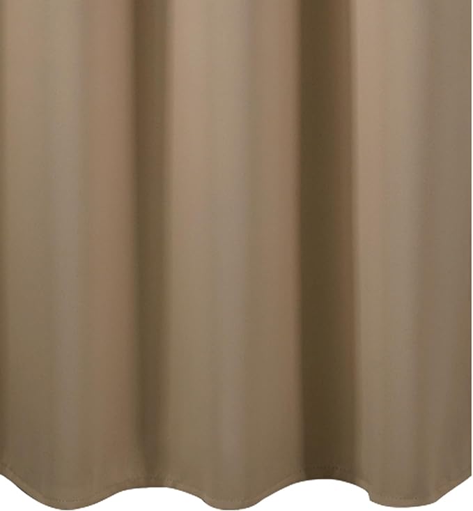 LEMOMO Natural Blackout Curtains/38 x 54 Inch/Set of Two Panels Grommet Living Room Curtains