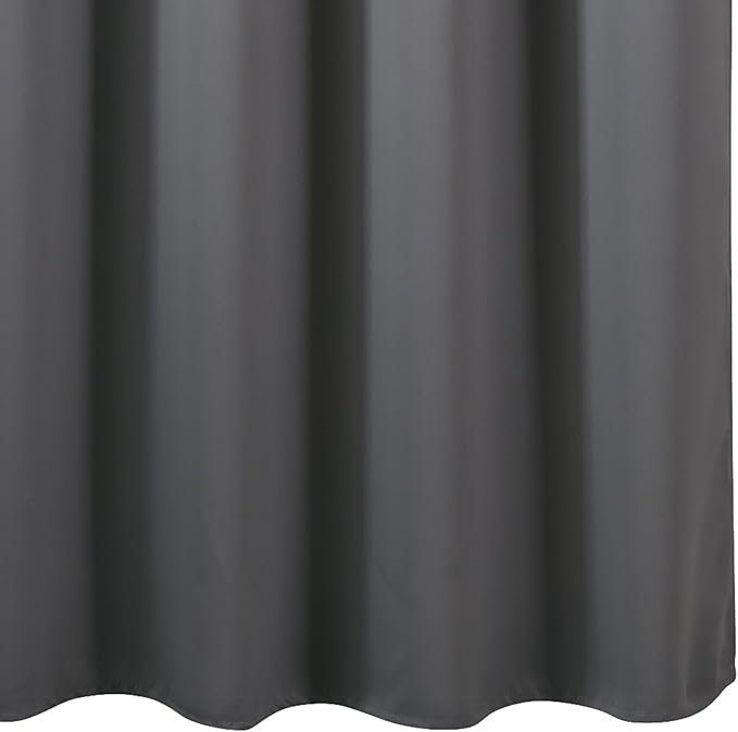 LEMOMO Blackout Curtains 52 x 90 Inch Long Frost Grey Curtains Set of 2 Panels Room Darkening Curtains for Bedroom and Living Room