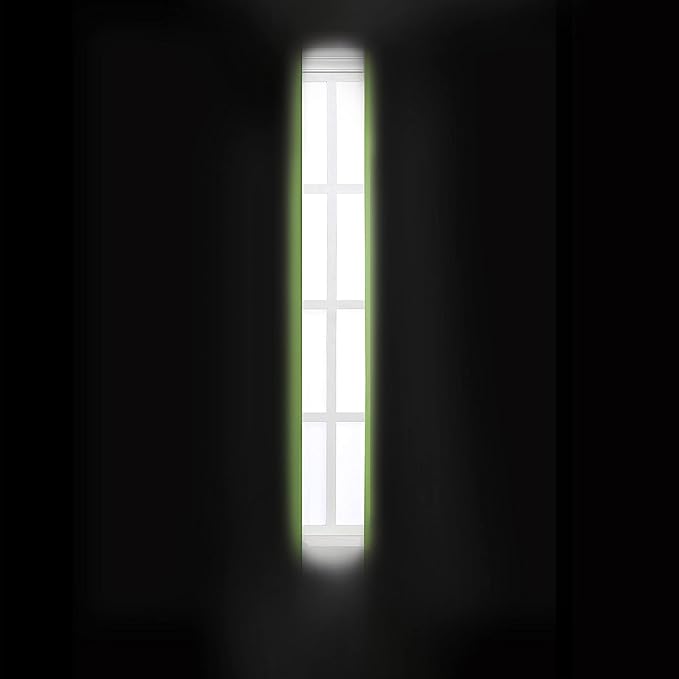 LEMOMO Light Green Thermal Blackout Curtains/42 x 95 Inch/Set of 2 Panels Room Darkening Curtains for Bedroom
