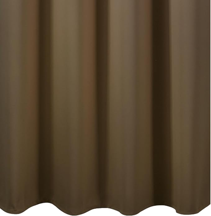 LEMOMO Blackout Curtains 52 x 108 inch/Brown Curtains Set of 2 Panels/Thermal Insulated Room Darkening Bedroom Curtains