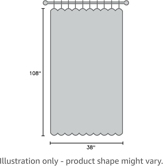 Extra Long White Curtain 108 inches Long 2 Panels Set for Living Room Back Tab Modern Farmhouse Coastal Decor Cotton Textured Off White Sheer Linen Curtains 108 inch Length for Large Window 9 FT