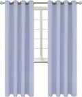 BGment Room Darkening Curtains 84 Inches Long - Grommet Thermal Insulated Drapes Window Treatment Curtains for Bedroom, 2 Panels, 52 x 84 Inch, Lavander