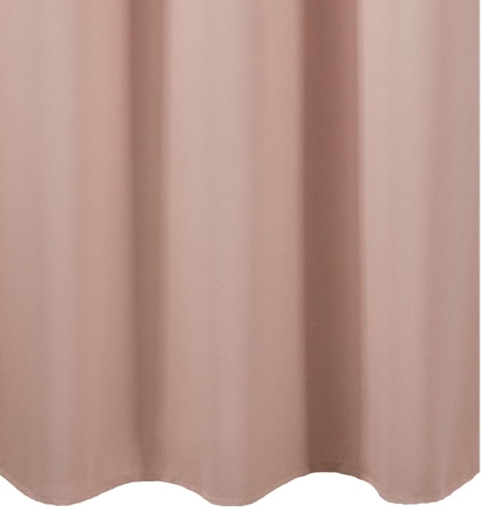 LEMOMO Blush Thermal Blackout Curtains/38 x 63 Inch/Set of 2 Panels Room Darkening Curtains for Bedroom
