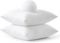 Throw Pillows Inserts – 18x18in, Pack of 4 18x18 Inch 100%