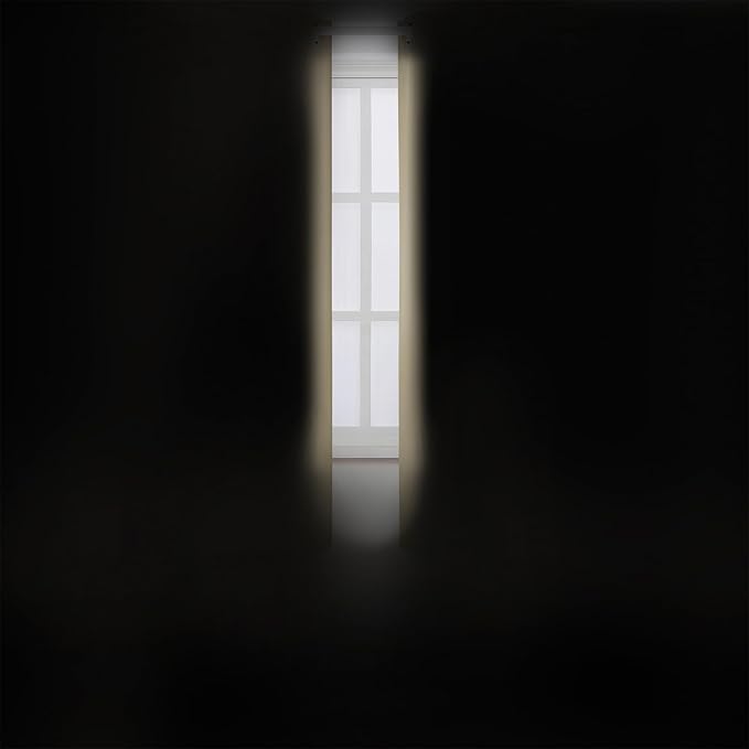 LEMOMO Blackout Curtains 40 x 63 inch/Beige Curtains Set of 2 Panels/Thermal Insulated Room Darkening Bedroom Curtains
