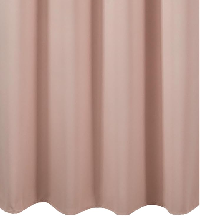 LEMOMO Blackout Curtains 66 x 72 Inch Long Blush Curtains Set of 2 Panels Room Darkening Curtains for Bedroom and Living Room