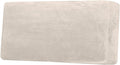 H.VERSAILTEX Velvet Stretch Individual Couch Cushion Cover Plush Cushion Slipcover for Loveseat Sofa Cushion Furniture Protector Seat Cushion Sofa Cover (1 Piece Sofa Cushion Cover, Ivory)