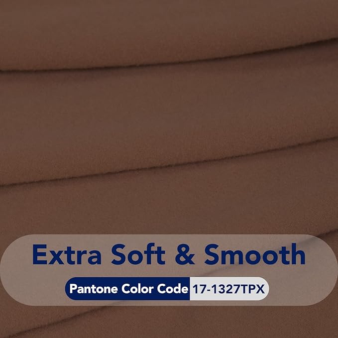 PureFit Super Stretch Sofa Slipcover – Spandex Non Slip Soft Couch Sofa Cover, Washable Furniture Protector with Non Skid Foam and Elastic Bottom for Kids, Pets （Loveseat, Brown）