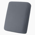 hyha Milk Silk Couch Cushion Covers, Soft Magic Sofa Covers Washable for Cushion Couch, Stretch Sectional Outdoor Cushion Covers for Patio Furniture with Elastic Bottom(Small, Dark Gray)