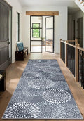 StepRite Runner Rug 2.5 x 8 ft, Washable Rugs, Hallway Runner Rugs, Kitchen Runner Rug Non Slip, Soft Runner with Rubber Backing for Kitchen, Hallway, Laundry, Bedroom, Living Room