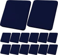 14Pcs Outdoor Cushion Covers, Patio Cushion Covers,Stretch Elastic Slipcovers, Replacement Washable & Reusable Furniture Protector for Patio Couch (Navy Bluey,Cover Only)