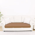 Smiry Printed Couch Cushion Covers, Stretch Soft Couch Covers for Sofa, Washable Non-Slip Sofa Slipcover Furniture Protector for Indoor and Outdoor (Large, Camel)