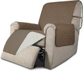 Easy-Going Recliner Sofa Slipcover Reversible Sofa Cover Water Resistant Couch Cover Furniture Protector with Elastic Straps for Pets Kids Children Dog Cat (Recliner, Camel/Ivory)