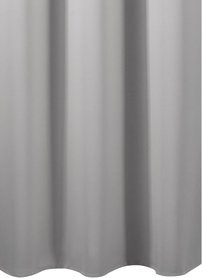 LEMOMO Light Grey Thermal Blackout Curtains/42 x 72 Inch/Set of 2 Panels Room Darkening Curtains for Bedroom