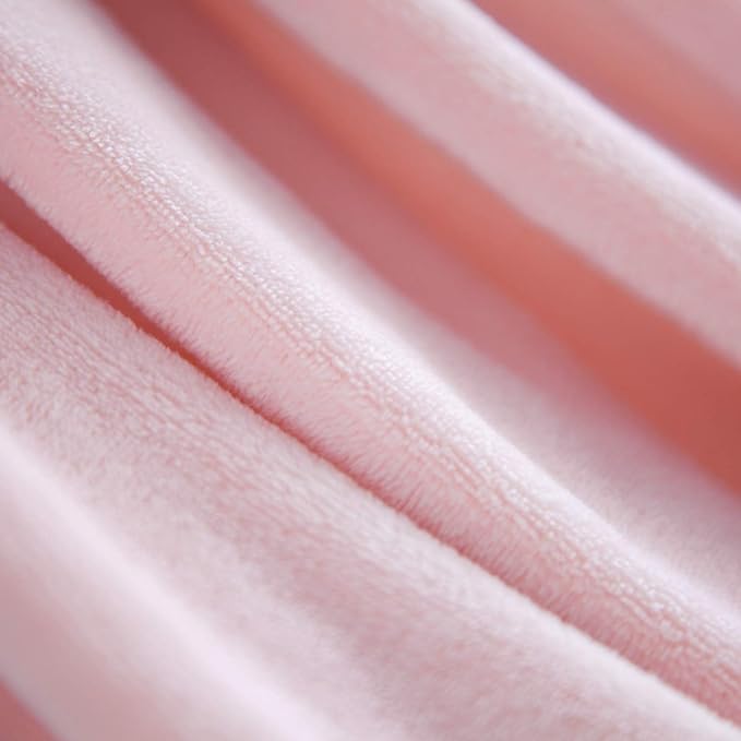 Bedsure GentleSoft Fleece Blankets King Size Pink - Valentines Blanket Soft Lightweight Plush Cozy Fuzzy Luxury Microfiber Throws, 108x90 inches