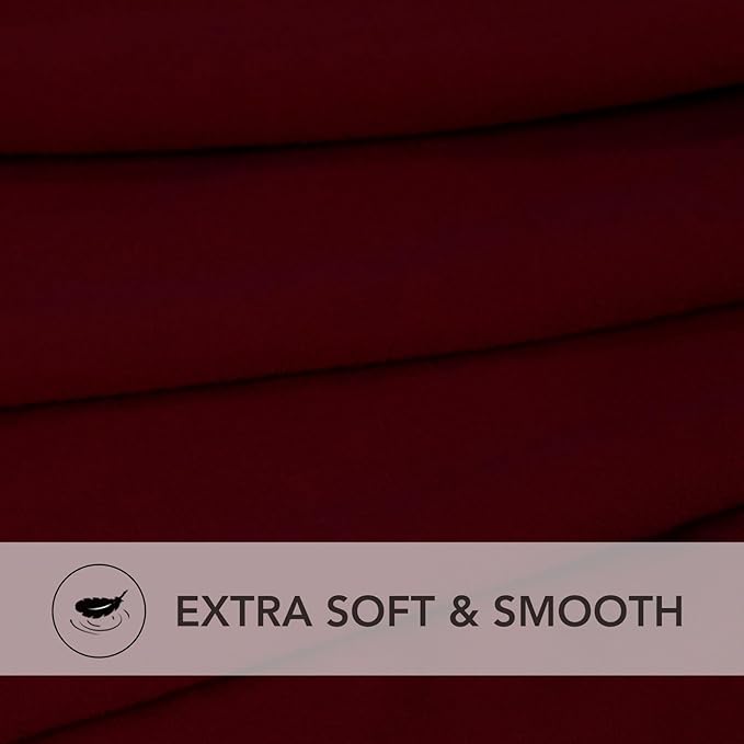 PureFit Super Stretch Sofa Slipcover – Spandex Non Slip Soft Couch Sofa Cover, Washable Furniture Protector with Non Skid Foam and Elastic Bottom for Kids, Pets (Oversized Loveseat, Wine)