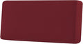 H.VERSAILTEX Super Stretch Individual Seat Cushion Covers Sofa Covers Couch Cushion Covers Slipcover Sets Thick Jacquard Textured Twill Fabric (1 Piece Sofa Cushion Cover, Burgundy Red)