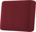 H.VERSAILTEX Super Stretch Individual Seat Cushion Covers Sofa Covers Couch Cushion Covers Slipcover Sets Thick Jacquard Textured Twill Fabric (1 Piece Chair Cushion Cover, Burgundy Red)