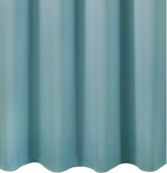 LEMOMO Blackout Curtains 66 x 84 inch/Stone Blue Curtains Set of 2 Panels/Thermal Insulated Room Darkening Bedroom Curtains