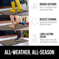 100% Waterproof All-Season WeatherMAX – 29x17, Taupe Basket Weave