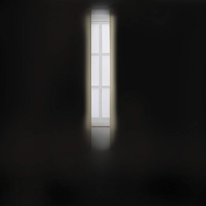 LEMOMO Beige Thermal Blackout Curtains/52 x 54 Inch/Set of 2 Panels Room Darkening Curtains for Bedroom