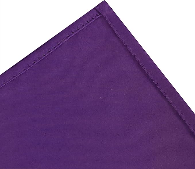 LEMOMO Blackout Curtains 52 x 120 Inch Long Purple Curtains Set of 2 Panels Room Darkening Curtains for Bedroom and Living Room