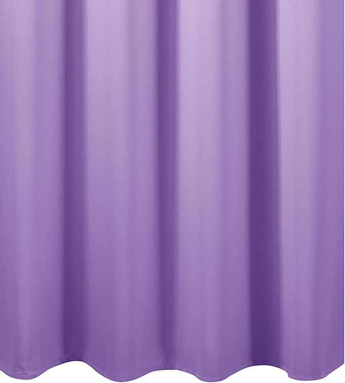 LEMOMO Lavender Blackout Curtains 42 x 63 Inch Length/Set of 2 Curtain Panels/Thermal Insulated Room Darkening Blackout Curtains for Bedroom