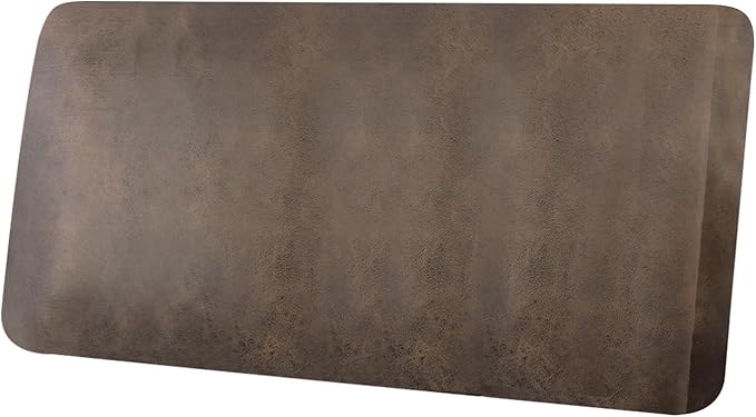 Leather Look Couch Cushion Covers Sofa Seat Slipcovers Sets Couches Furniture Protector for Sectional Armchair Loveseat Pets Kids Stretch Spandex Fabric (1 Cushion Loveseat, Light Brown)