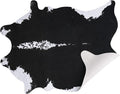 AROGAN Faux Cow Hide Rug, Premium Cow Print Rug Animal Area Rug for Western Boho Decor, Cowhide for Bedroom, Living Room, Cute Decor Black and White, 2.3 x 3.6 Feet