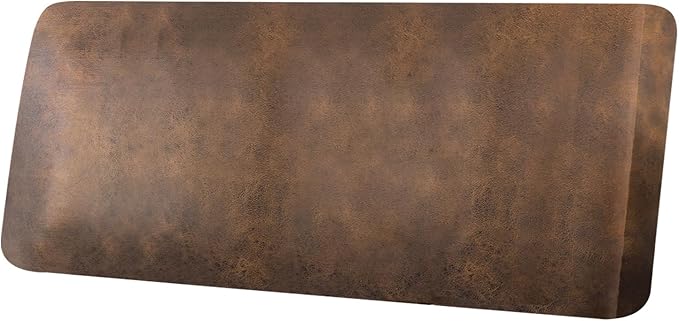 Leather Look Couch Cushion Covers Sofa Seat Slipcovers Sets Couches Furniture Protector for Sectional Armchair Loveseat Pets Kids Stretch Spandex Fabric (1 Cushion Sofa, Dark Brown)