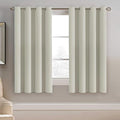 H.VERSAILTEX Blackout Curtain for Living Room Thermal Insulated Window Treatment Curtain Extra Long 63 inch Length Energy Saving Solid Grommet Top Blackout Drape, One Panel, Pale Oak, 52" W x 63" L
