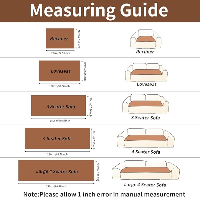 Couch Covers for Dogs Washable, Non Slip Couch Covers for Loveseat Sofa Pet Friendly, Soft Fuzzy Sofa Covers for Pet, Dog Couch Cover Furniture Protector(1PC,Dark Brown,27.6"x59.1")